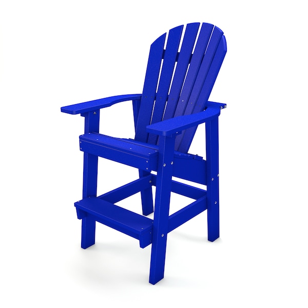 Blue Clearwater Adirondack Chair